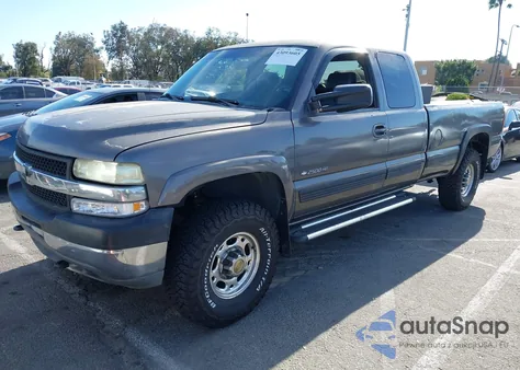 2002 Chevrolet Silverado 2500Hd Ls from USA, damaged, VIN 1GCHC29G92E108872